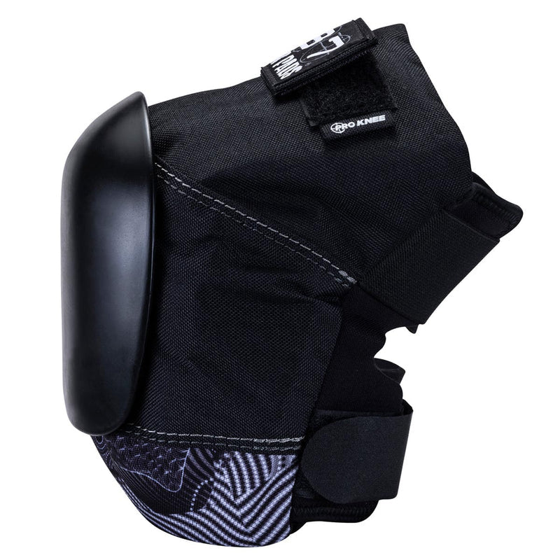 187 Pro Knee Keegan Palmer Pads - Black/White