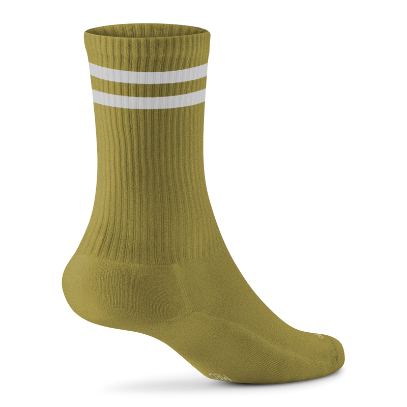 Anytime Crew Sock - Ochre (Blizzard Sole)