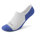 Anytime No Show Sock - Blizzard/Royal Blue