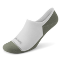 Anytime No Show Sock - Blizzard/Thunder Green