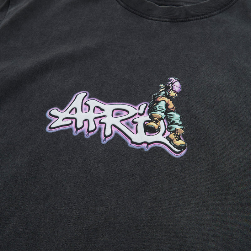 April Dude T-Shirt - Vintage Black
