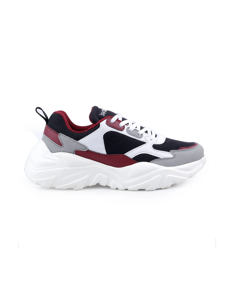 Bacca Bucci SPARK Low-top Platform ColorBlock Fashion Sneakers For Women | StreetWear Chunky Sneakers