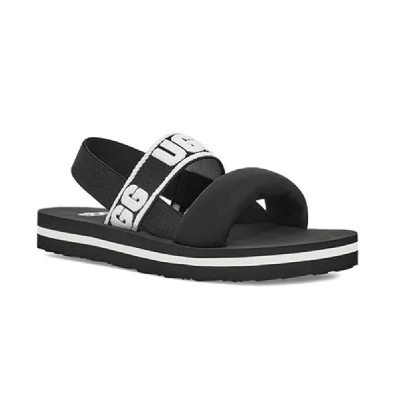 Big Kid's and Little Kid's UGG Zuma Sling Slide Black (1112973K-BLK)