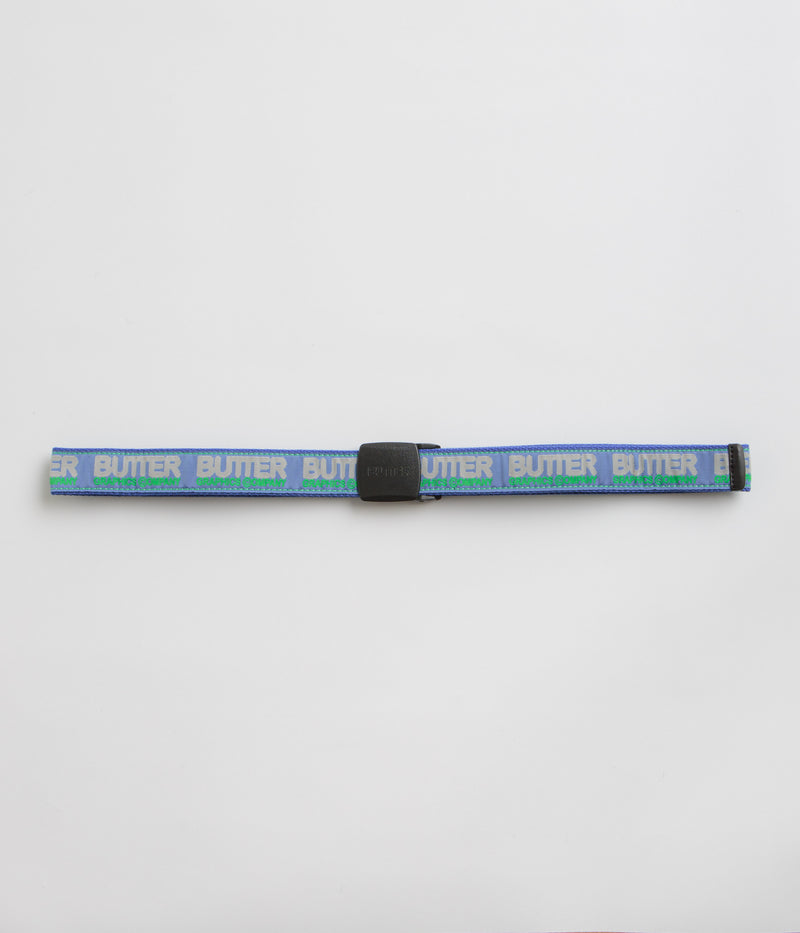 Butter Goods Program Woven Belt in Blue