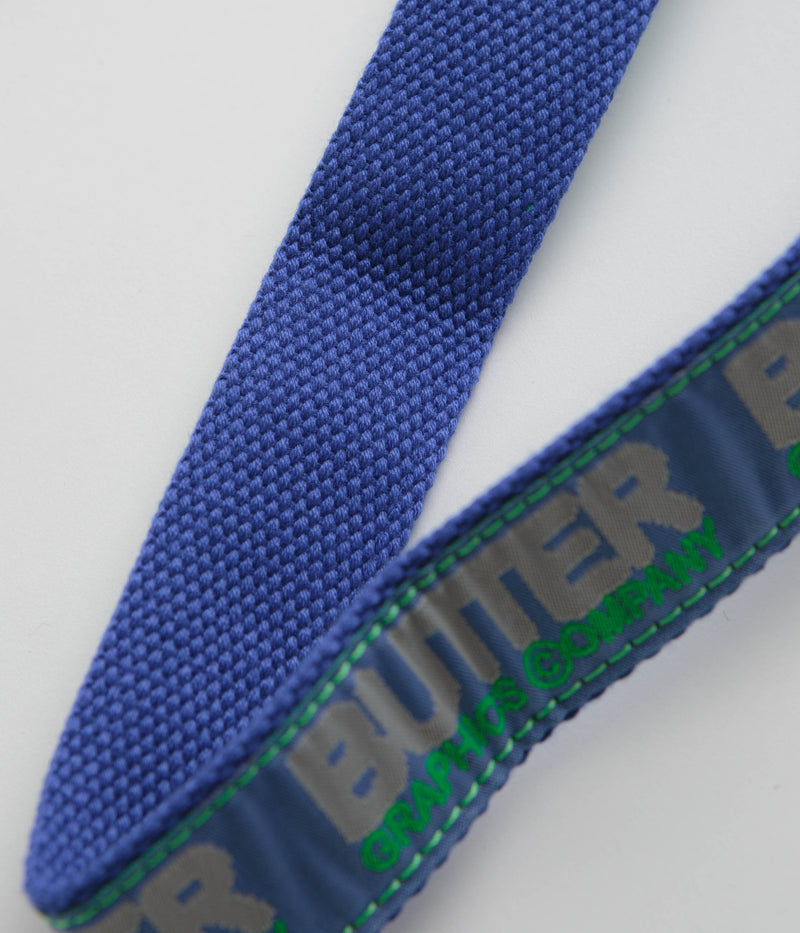Butter Goods Program Woven Belt in Blue