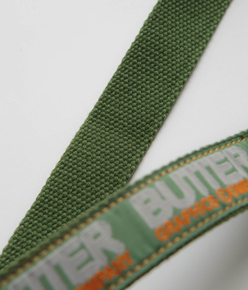 Butter Goods Program Woven Belt in Green