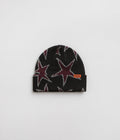 Butter Goods Stars Cuff Beanie in Black