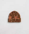 Butter Goods Stars Cuff Beanie in Oak