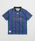 Butter Goods x Umbro Vert Jersey in Forest and Cobalt