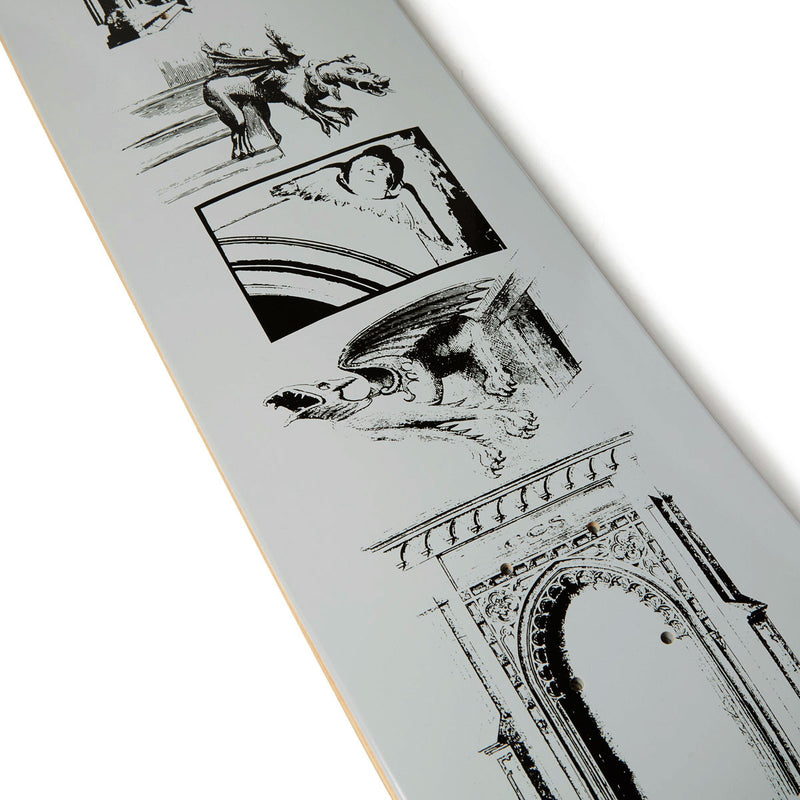 CCS Gargoyle Skateboard Deck - Silver