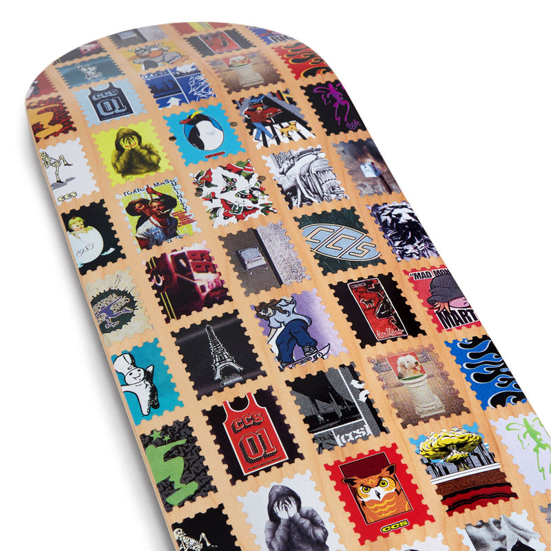CCS Stamp Archive Skateboard Deck - Multi