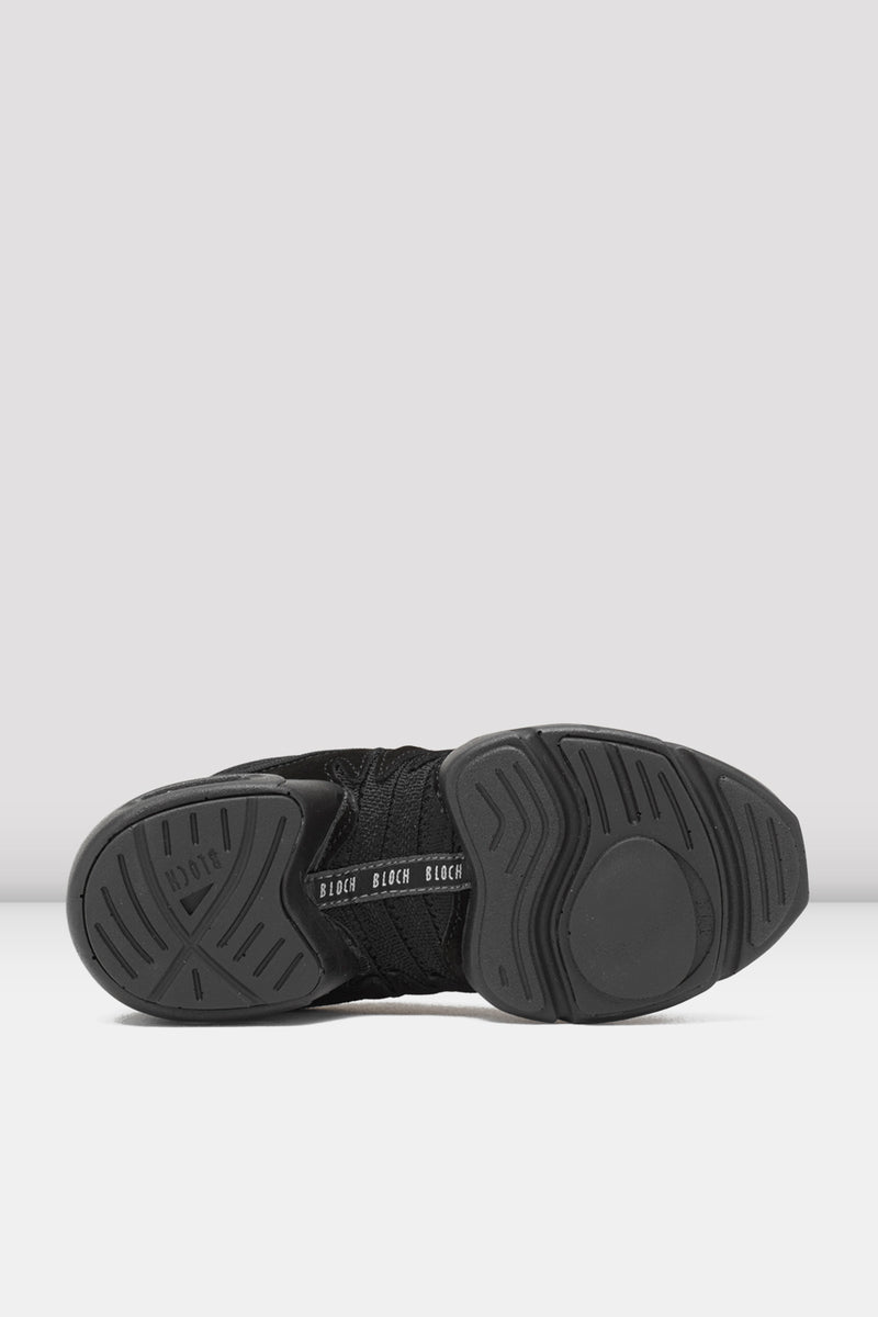 Childrens Boost Mesh Split Sole Dance Sneakers - BLOCH US