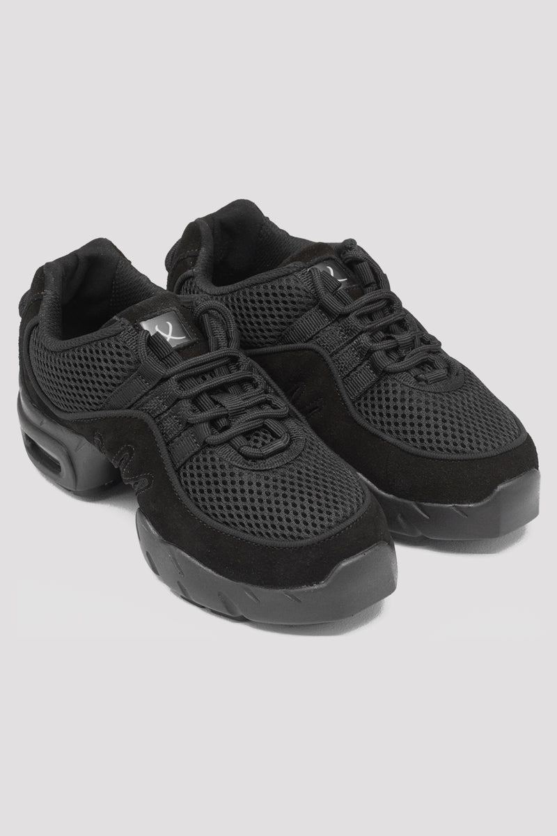 Childrens Boost Mesh Split Sole Dance Sneakers - BLOCH US