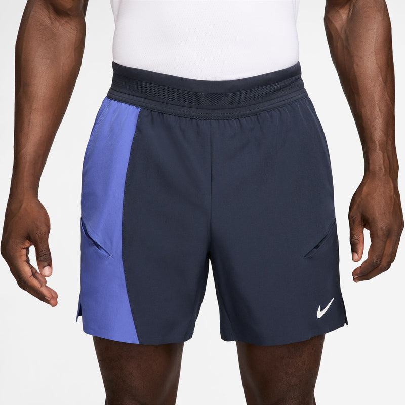 Court Advantage Slam Short in Dark Obsidian/Sapphire/White
