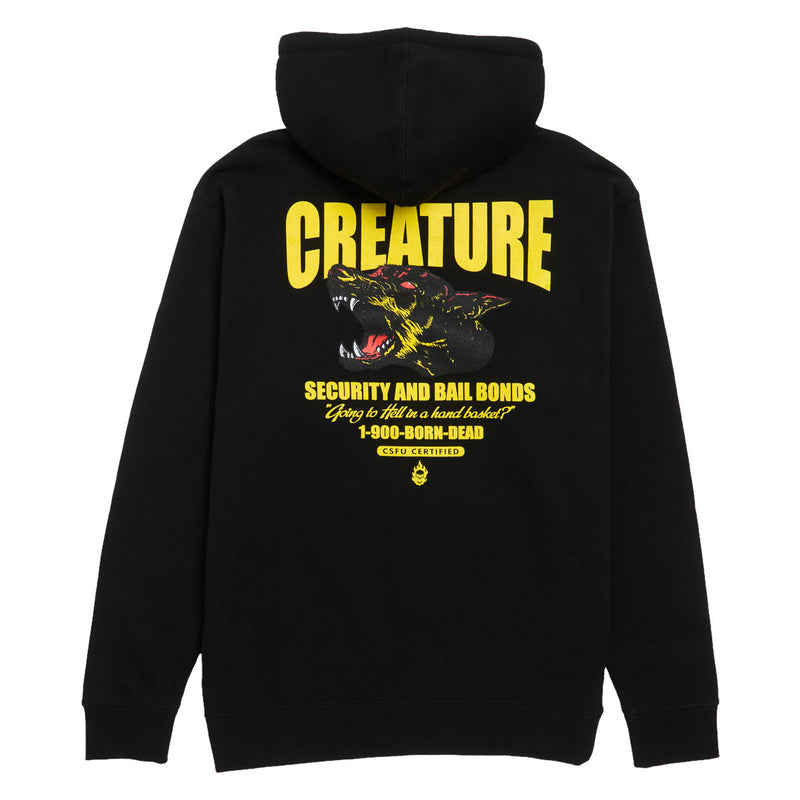 Creature Security Service Zip Hoodie - Black