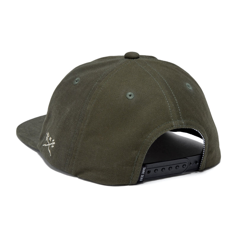 Dark Seas Tridents Low Pro Hat - Olive