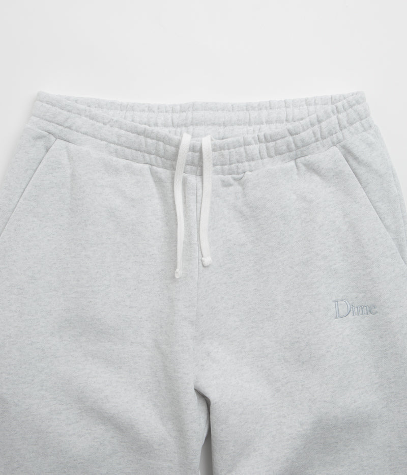 Dime Classic Small Logo Sweatpants in Ash