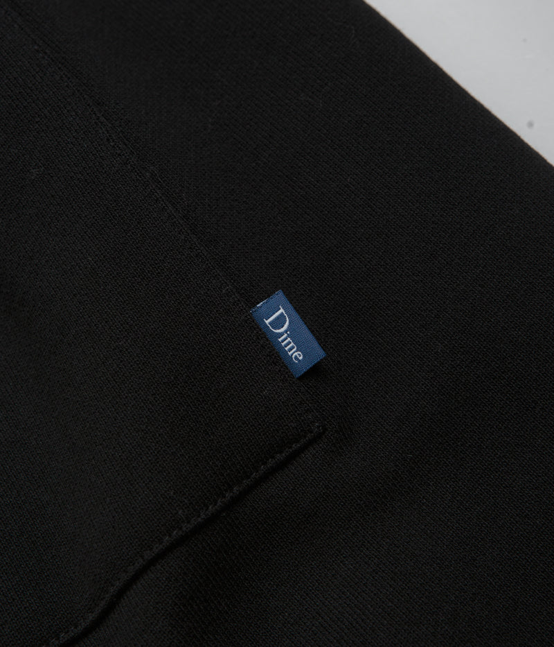 Dime Classic Small Logo Sweatpants in Black