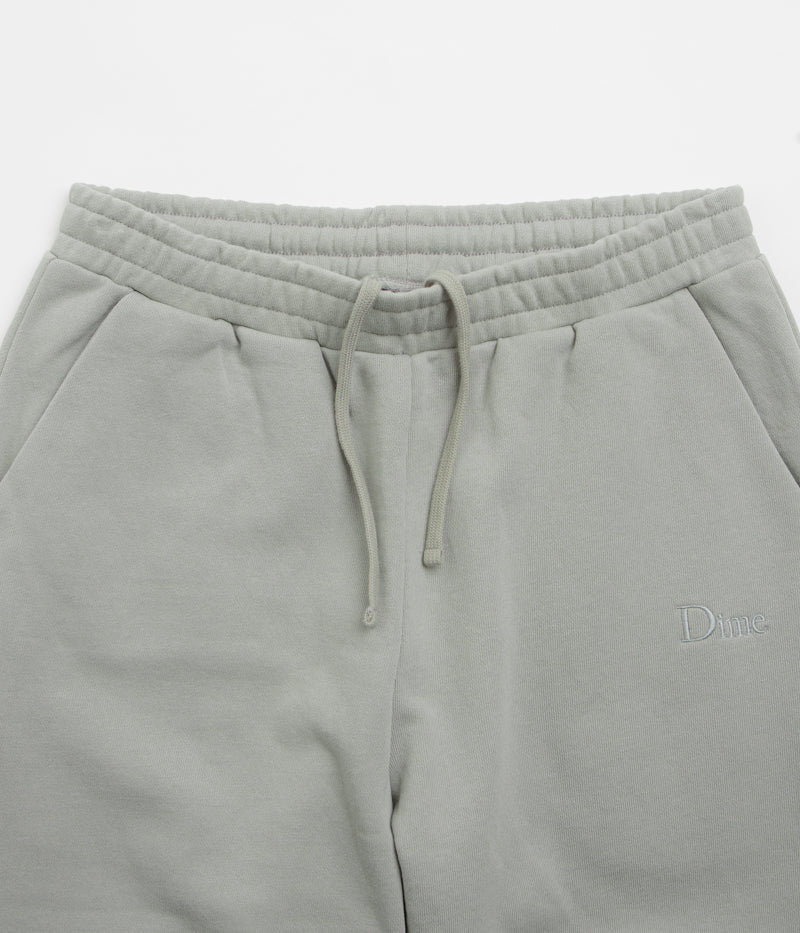 Dime Classic Small Logo Sweatpants in Gravel