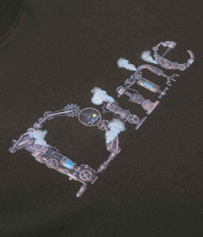 Dime Classic Steampunk T-Shirt in Vintage Black