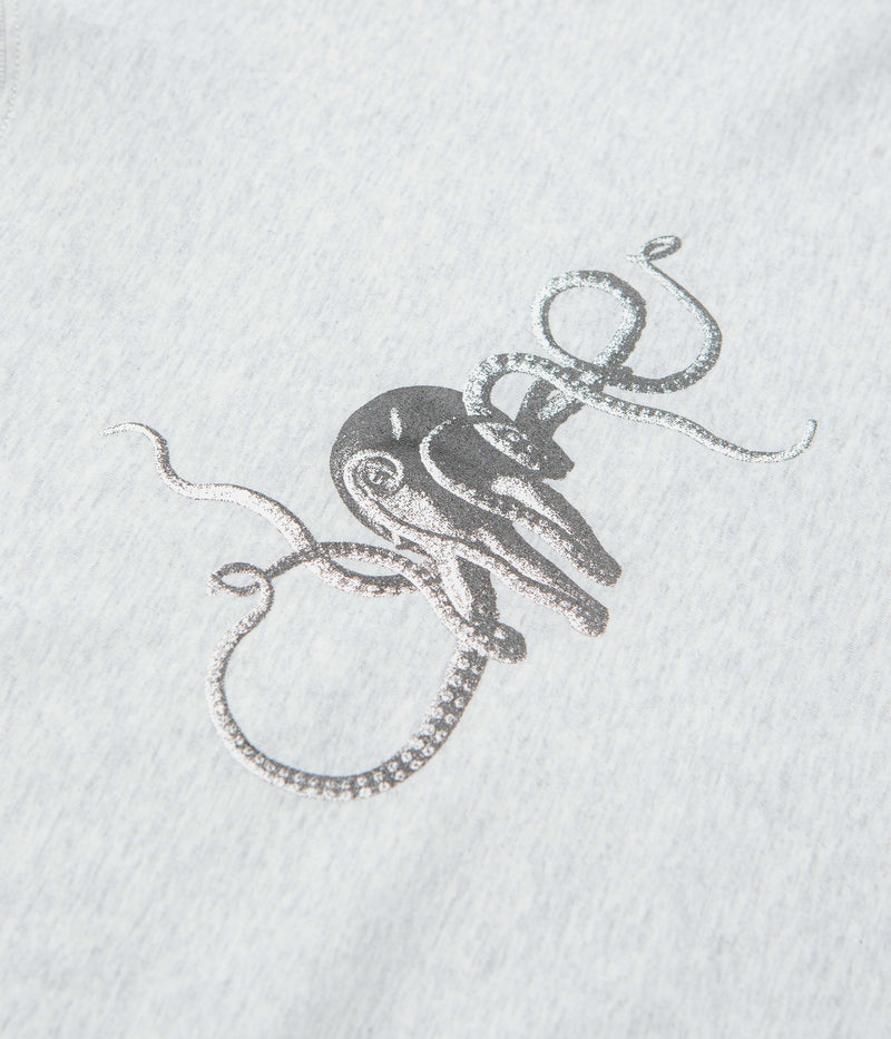Dime Octopus T-Shirt in Ash
