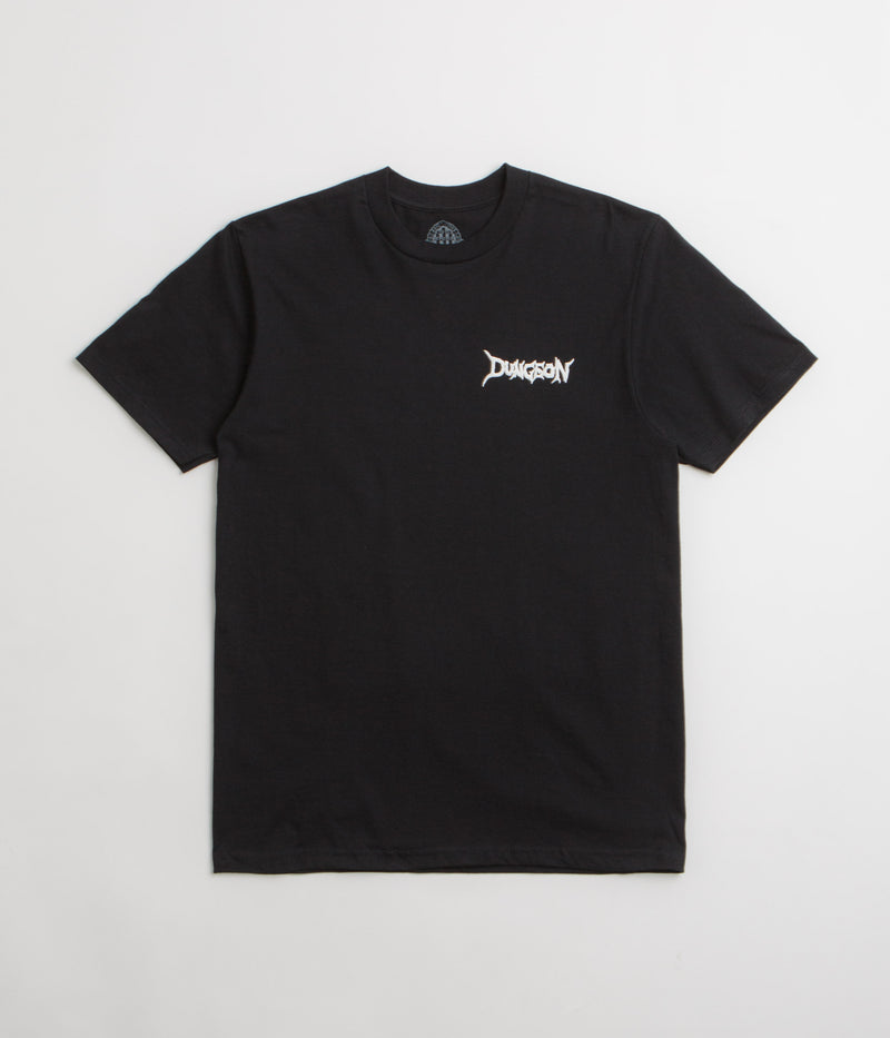Dungeon Portcullis T-Shirt in Black