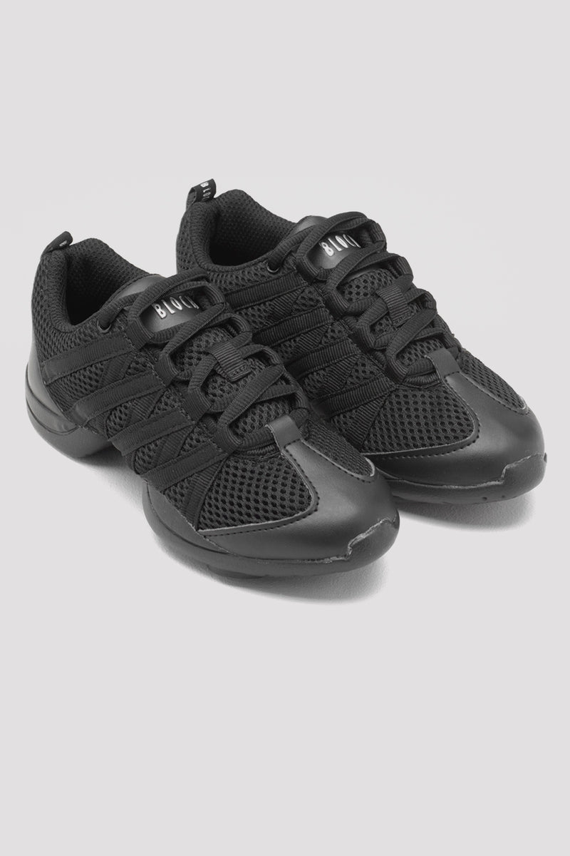 Girls Criss Cross Split Sole Dance Sneakers - BLOCH US
