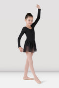 Girls Long Sleeve Skirted Leotard - BLOCH US