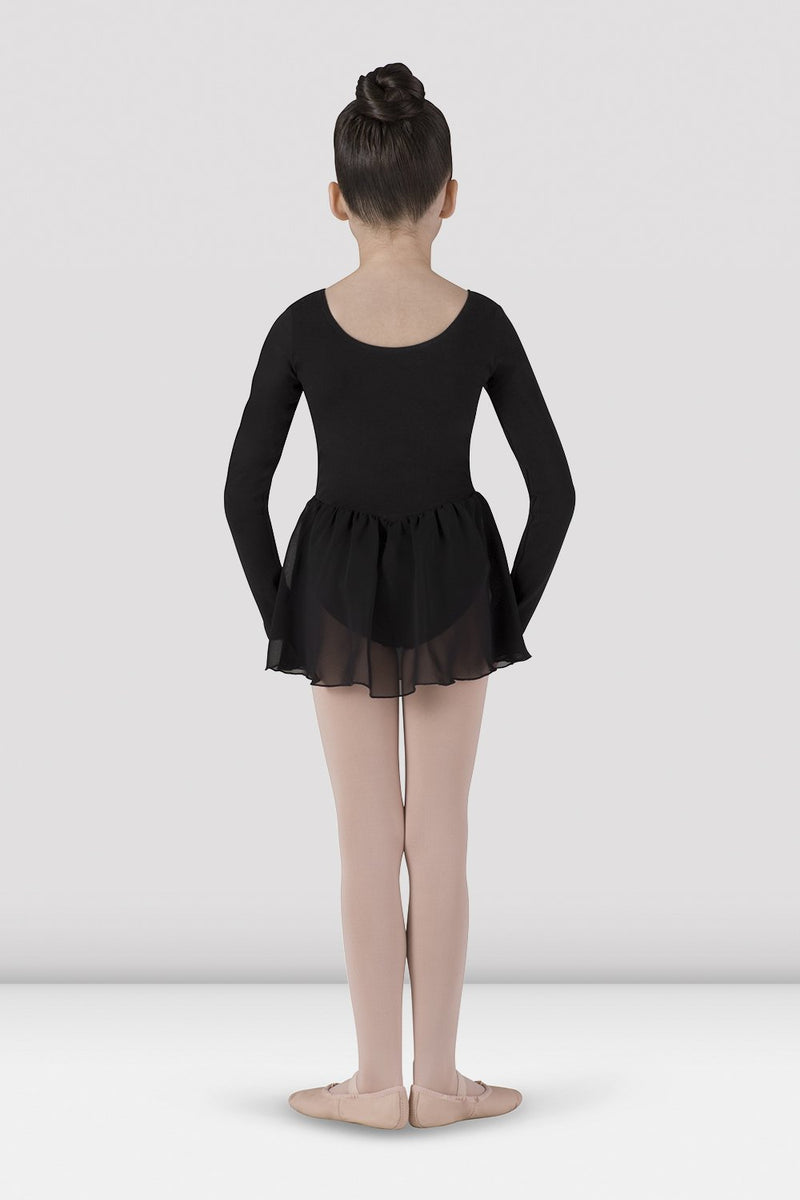 Girls Long Sleeve Skirted Leotard - BLOCH US
