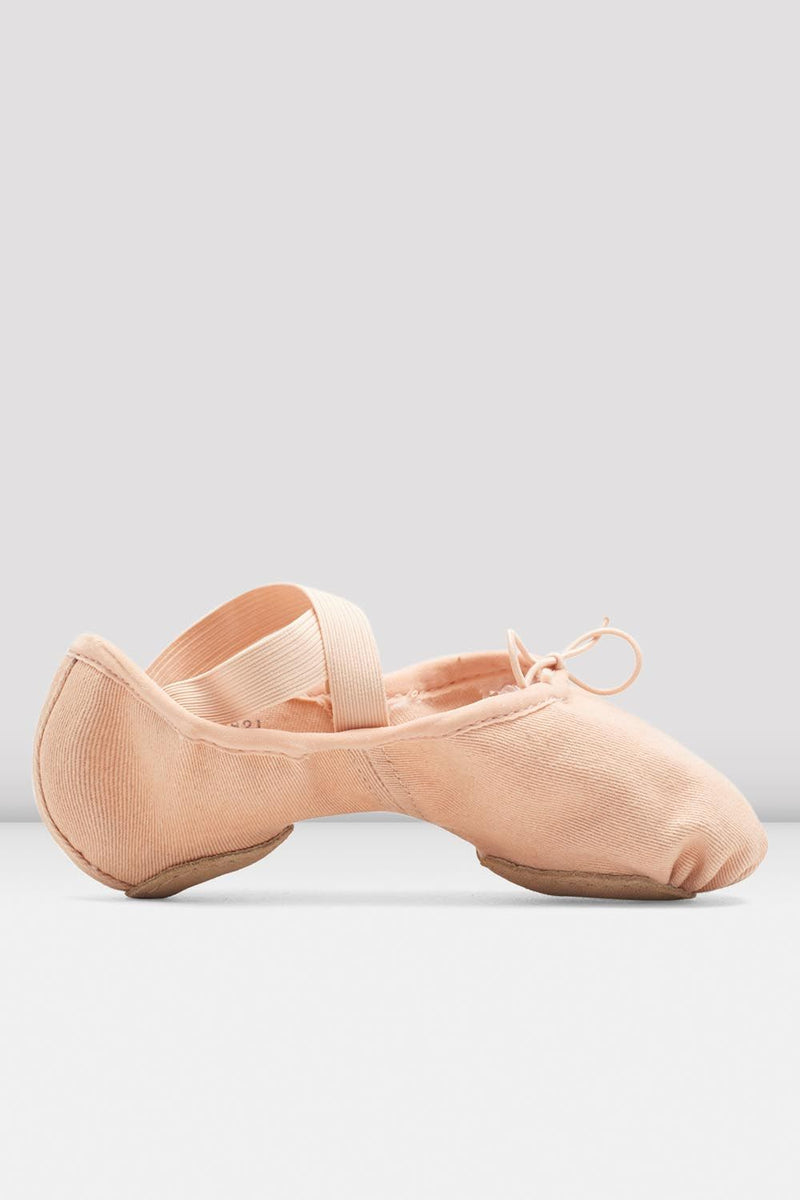 Girls Zenith Stretch Canvas Ballet Shoes - BLOCH US