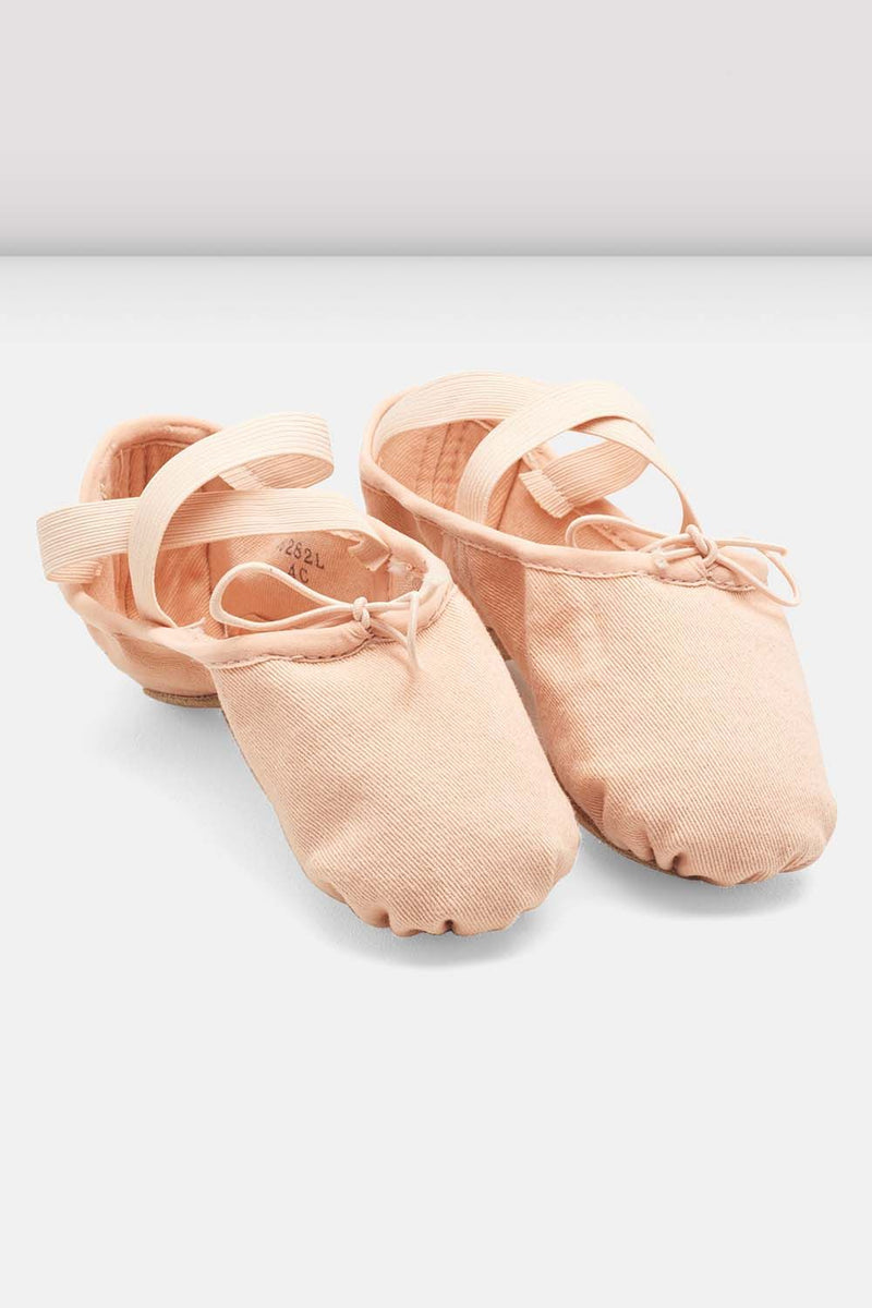Girls Zenith Stretch Canvas Ballet Shoes - BLOCH US