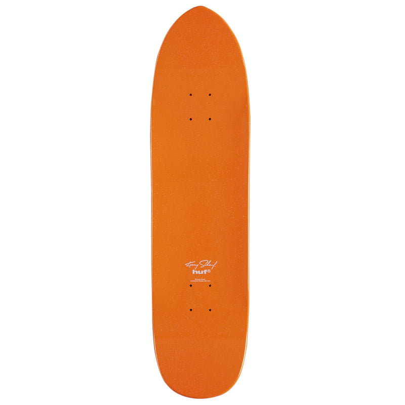 HUF Karbombz Cruiser Skateboard Deck - Orange - 8.50"