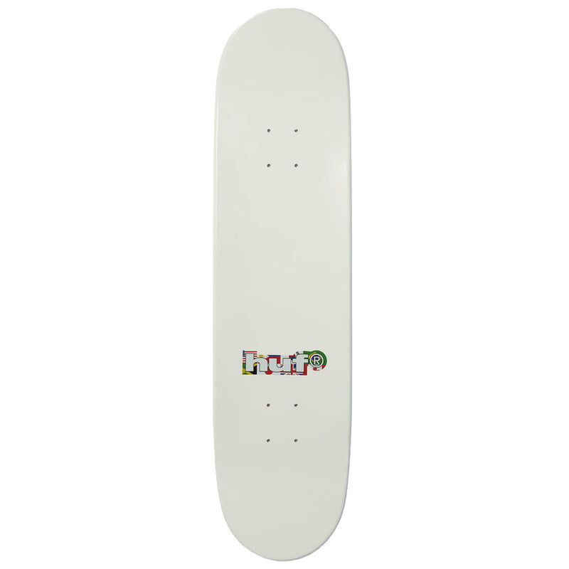 HUF x Mickey Mouse Worldwide Tour Skateboard Complete - White - 8.25"
