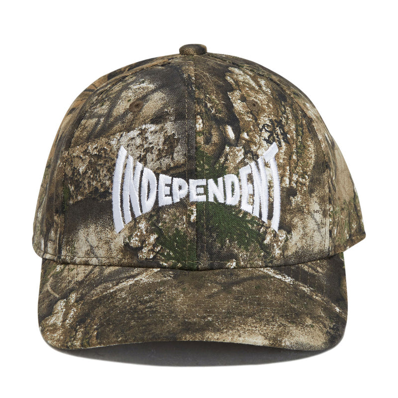 Independent Span Logo Snapback Hat - Realtree APX