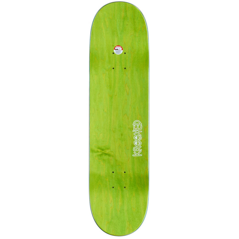 Krooked Eyes Skateboard Complete - Orange - 8.25"
