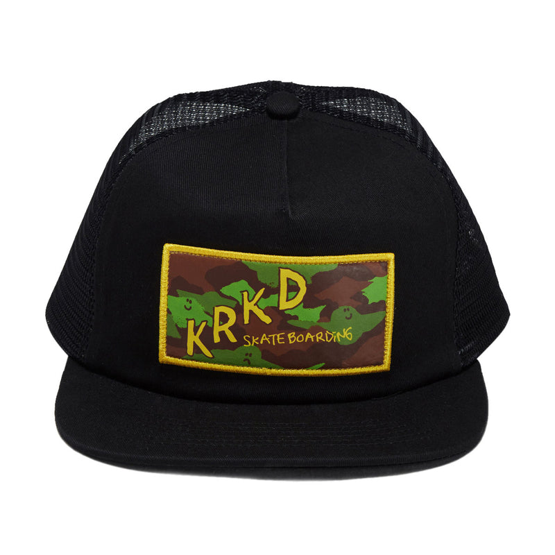 Krooked Kamo Hat - Black