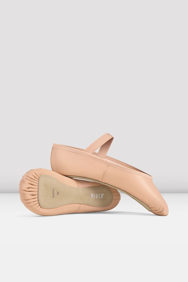 Ladies Dansoft Leather Ballet Shoes - BLOCH US