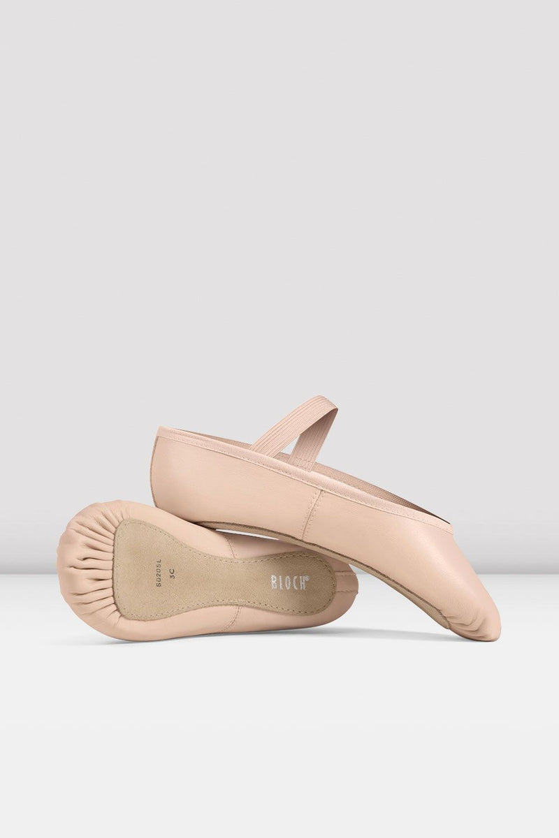Ladies Dansoft Leather Ballet Shoes - BLOCH US