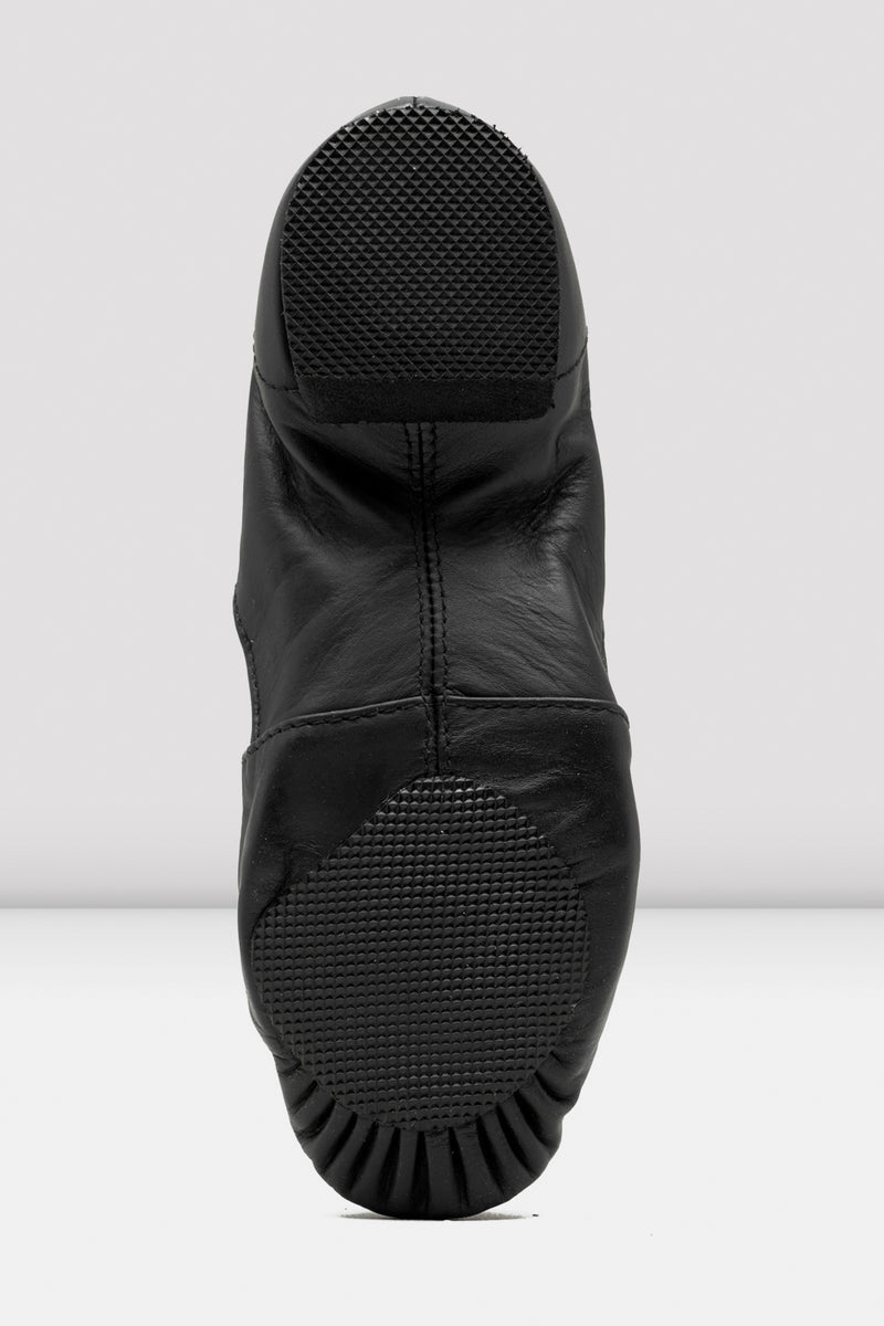 Ladies Leather Elasta Jazz Booties - BLOCH US