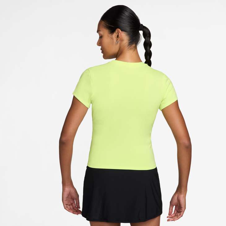 Men's Court Advantage Dri-FIT Tennis Top in Lt Lemon Twist/Lt Lemon Twist