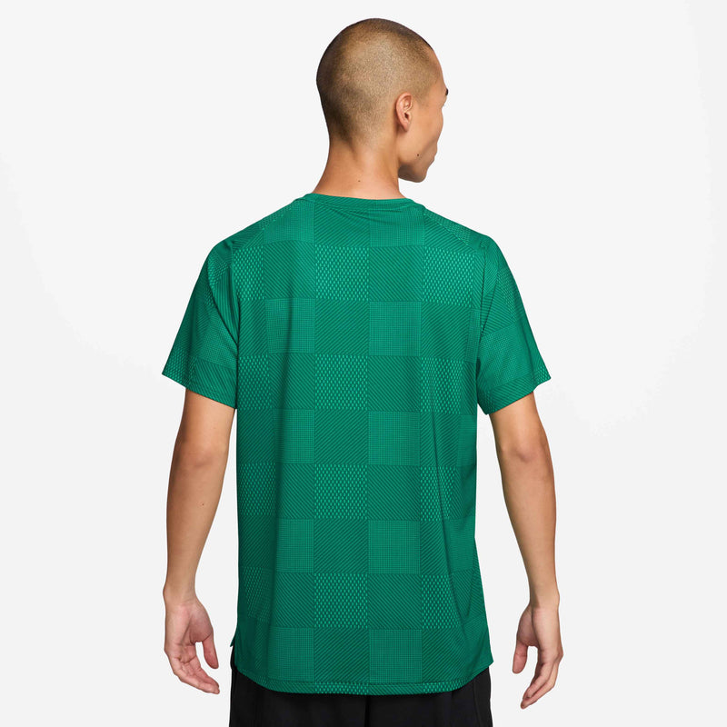 Men's Court Advantage Dri-FIT Tennis Top in Malachite/White