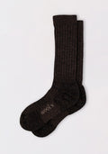 The Woolx Mens Joey Mid Calf Socks in Dark Espresso offer comfort and style; final sale item.
