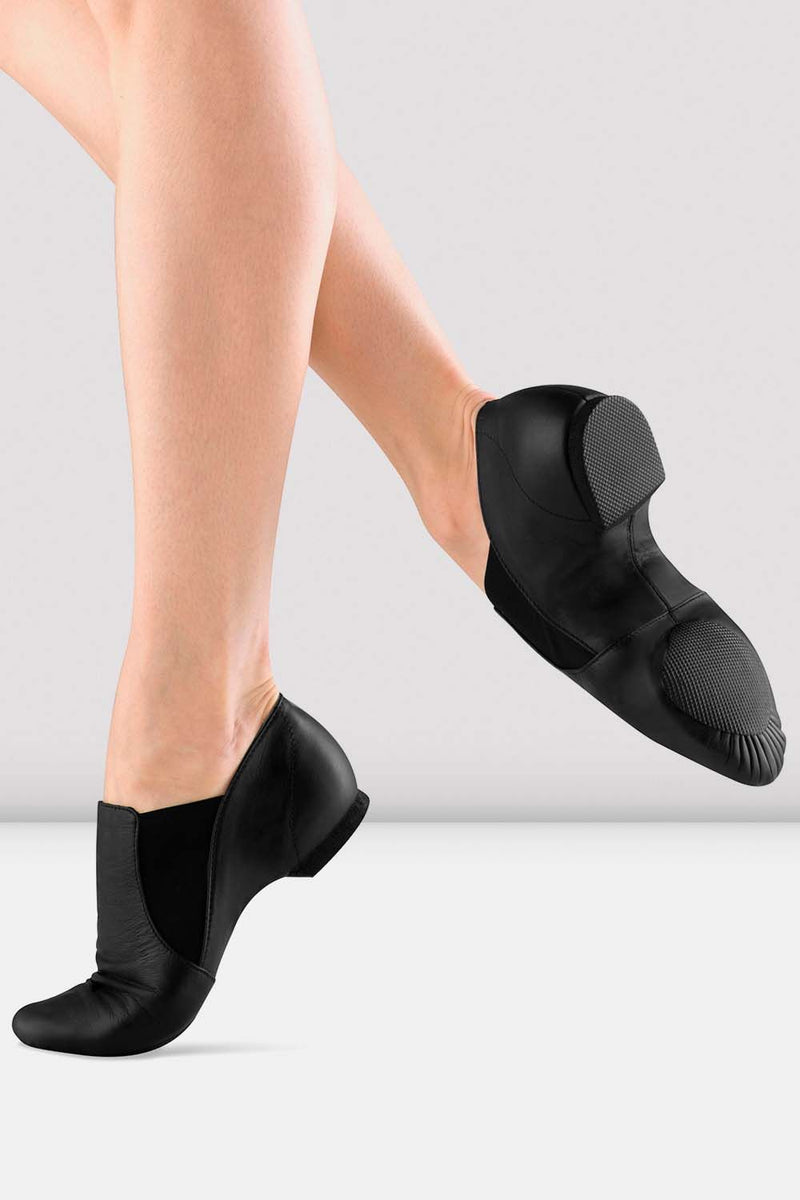 Mens Leather Elasta Jazz Booties - BLOCH US