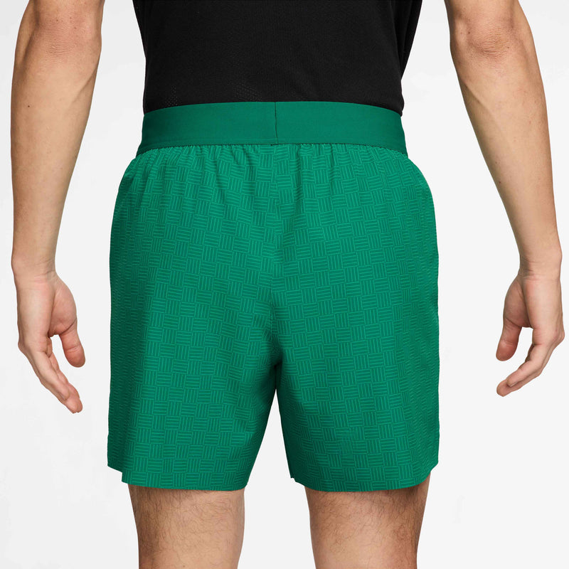 NikeCourt Advantage Dri-FIT tennisshorts voor heren in Malachite/White