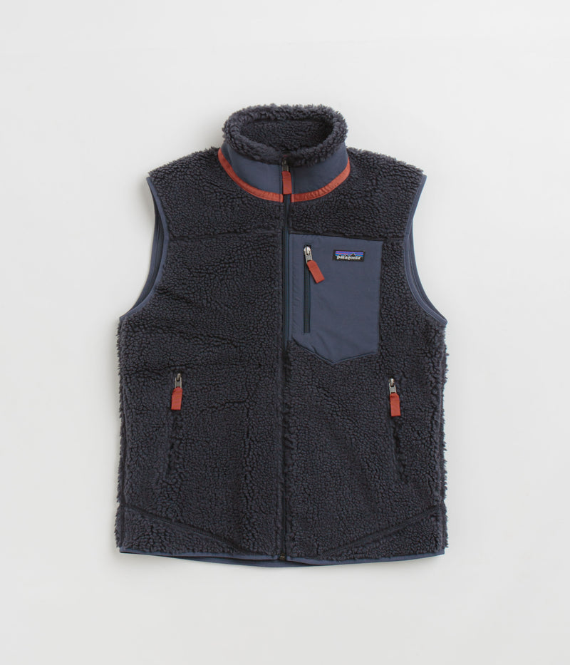 Patagonia Classic Retro-X Vest in Smolder Blue