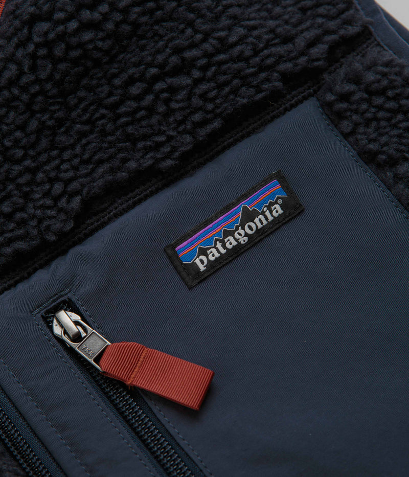 Patagonia Classic Retro-X Vest in Smolder Blue
