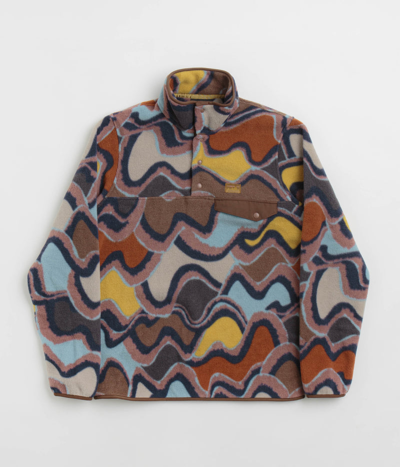 Patagonia Lightweight Synchilla Snap-T Fleece in Currents: Dulse Mauve