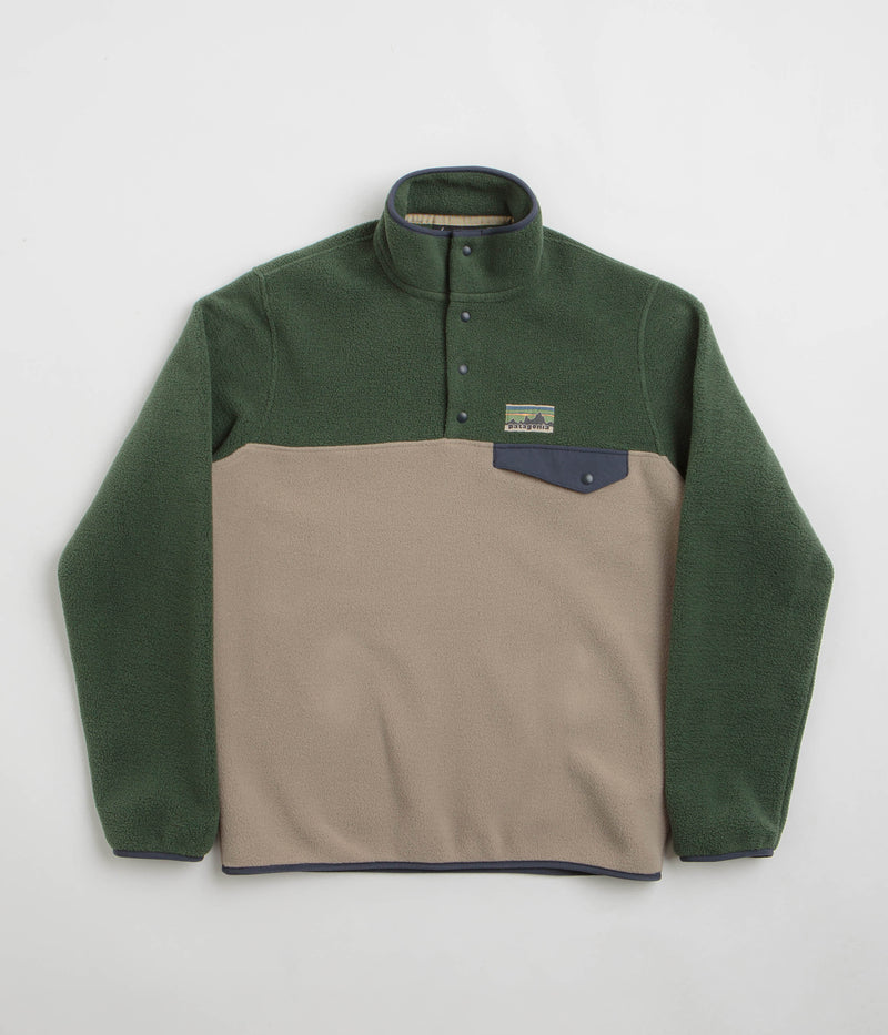 Patagonia Lightweight Synchilla Snap-T Fleece in Seabird Grey