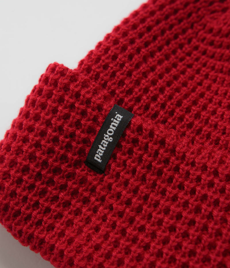 Patagonia Snowdrifter Beanie in Touring Red