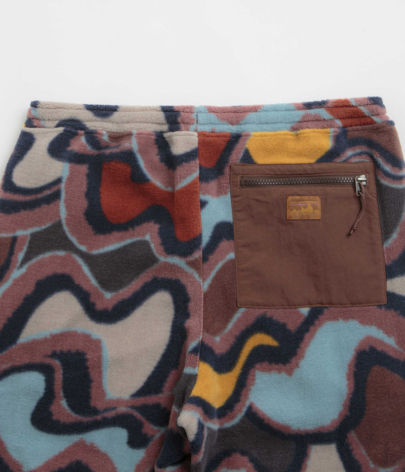 Patagonia Synchilla Pants in Currents: Dulse Mauve